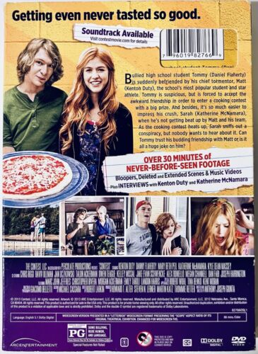 Contest (DVD, 2013) Kenton Duty w/ Slipcover Drama Family Comedy *RG3