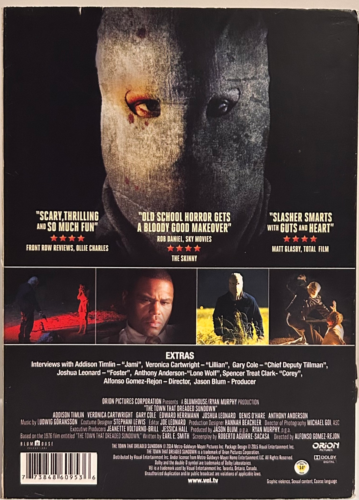 The Town That Dreaded Sundown (DVD, 2014) w/ Slipcover Horror/Mystery VEI*001