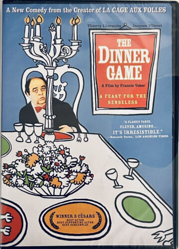 The Dinner Game (DVD 2003) Thierry Lhermitte, Francis Veber Comedy Lionsgate NEW