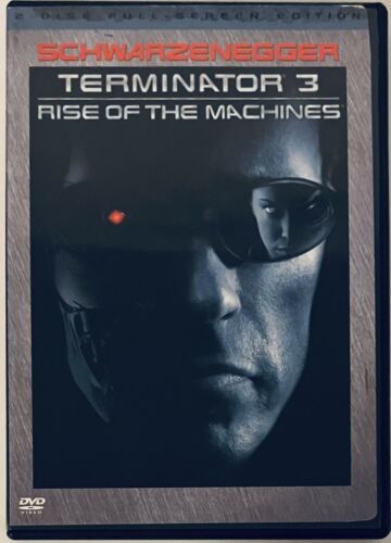 Terminator 3: Rise of the Machines (DVD,2003) 2-Discs w/ Insert VG Bilingual*GR3