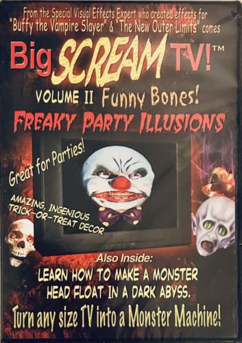 Big Scream TV Volume II Funny Bones Freaky Party Illusions (DVD) Brand NEW