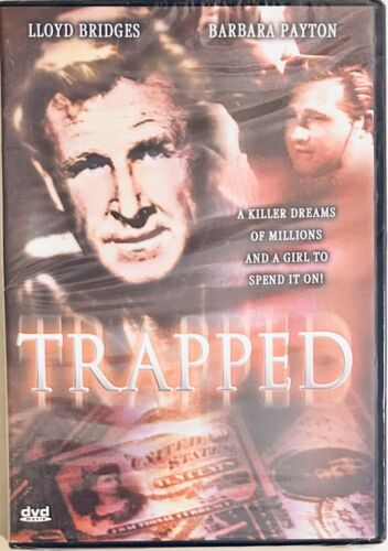 Trapped (DVD, 2004) Lloyd Bridges 1949 B&W OOP Region Free Brand NEW *GR1