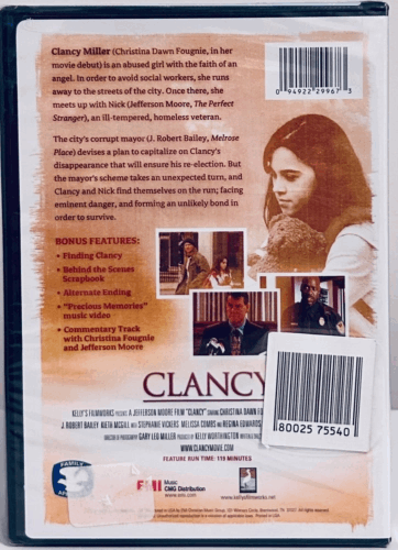 Clancy (DVD 2009) "Pain is Inevitable. Misery is Optional" Drama Brand NEW