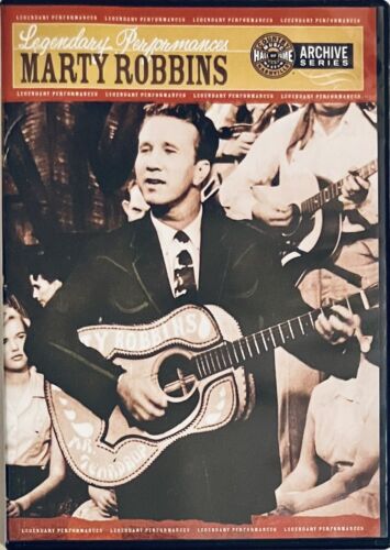 Marty Robbins: Legendary Performances (DVD 2008) w/ Insert Shout Factory *GR1