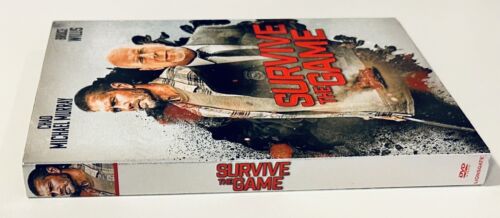 Survive the Game (DVD, 2021) w/ Slipcover Action Thriller Bruce Willis *GR1