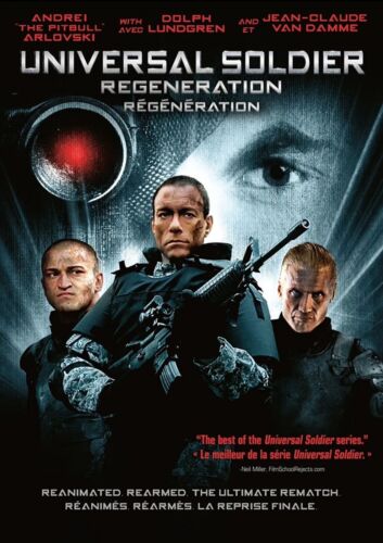 Universal Soldier Regeneration (DVD, 2009) Action/Sci-fi Van Damme En/Fr*WM1