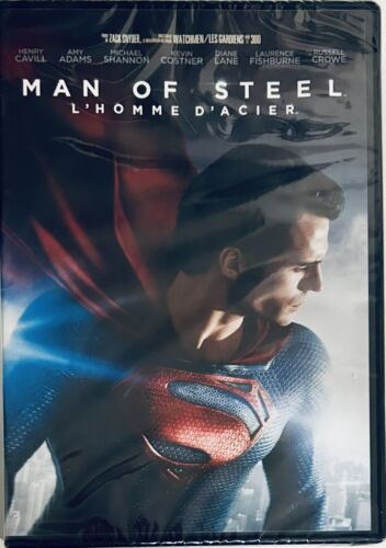 Man Of Steel (DVD, 2013) Widescreen Action/Sci-fi Zack Snyder NEW *GR1