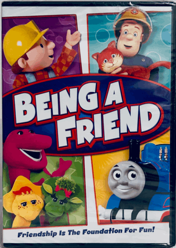 Being a Friend (DVD, 2010) Barney / Bob The Builder / Thomas & Friends Brand NEW