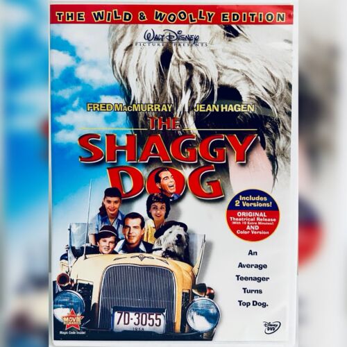 The Shaggy Dog The Wild & Wooly Edition (DVD 1959) Walt Disney, B&W/Colour*GR1