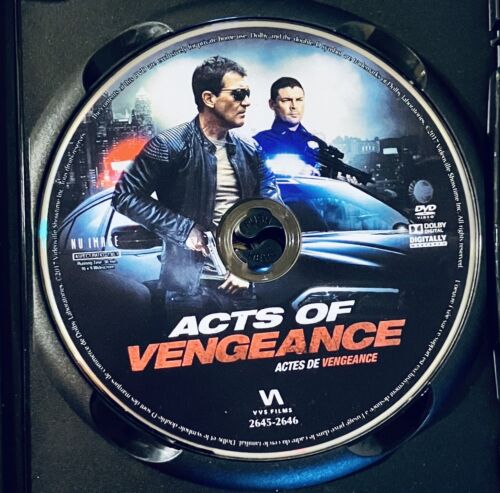 Act Of Vengeance (DVD, 2017) Bilingual Antonio Banderas Karl Urban*GR3