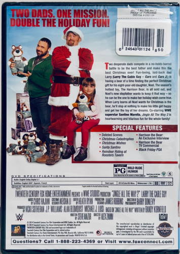 Jingle All the Way 2 (DVD, 2014) Comedy/Family Christmas Fox WWE Brand NEW*001