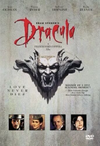 Bram Stokers Dracula (DVD, 1997) w/ Insert Horror Vampires