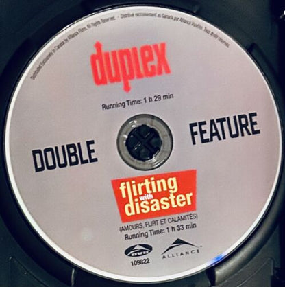 Duplex / Flirting With Disaster - Double Feature (DVD, 2009) Ben Stiller *NE2