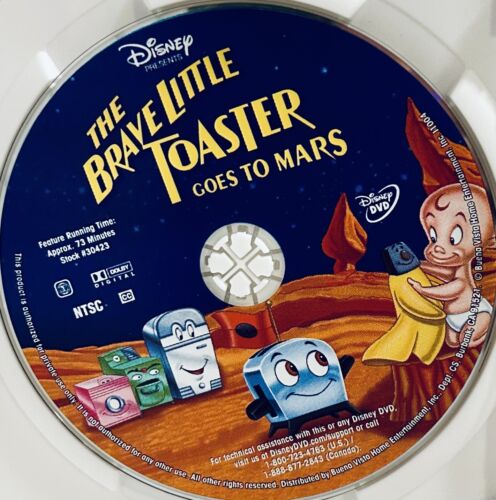 The Brave Little Toaster Goes to Mars DVD 1998 Musical/Animation Disney OOP*GR1