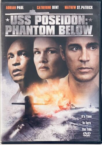 USS Poseidon: Phantom Below (DVD, 2006) Bilingual Catherine Dent w/ Insert **GR3