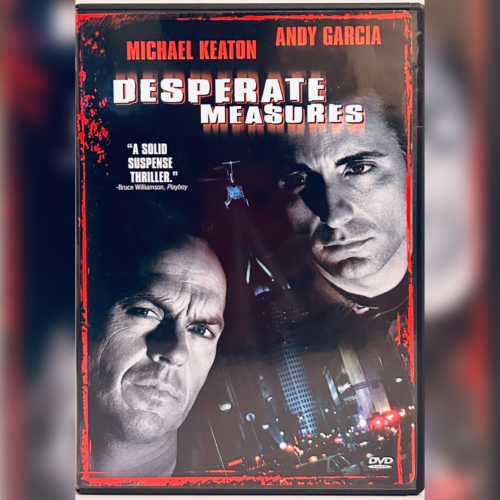 Desperate Measures (DVD, 1998) Action/Thriller Michael Keaton TriStar Pictures