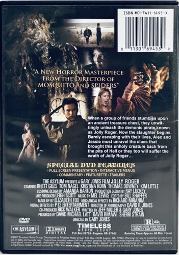 Jolly Roger: Massacre at Cutters Cove (DVD, 2007) The Asylum Horror2005*BF1