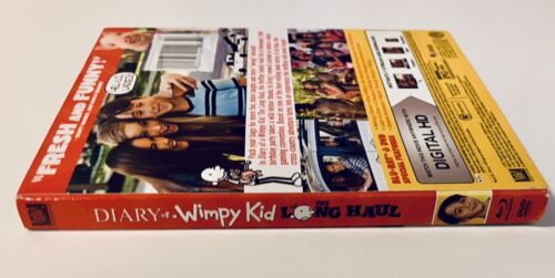 Diary of a Wimpy Kid: The Long Haul (Blu-ray/DVD 2017) 2-Discs w/ Slipcover NEW