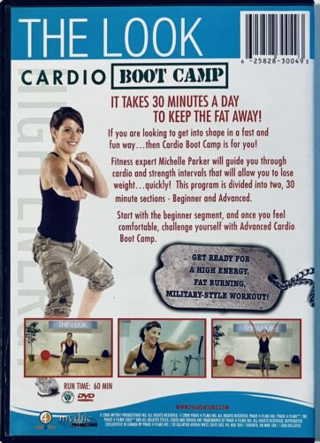 THE LOOK: Cardio Boot Camp (DVD, 2007) Fitness Exercise *GR3