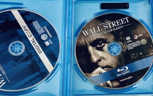 Wall Street: Money Never Sleeps (Blu-ray, 2010) Drama w/ Slipcover 2-Discs*GR1