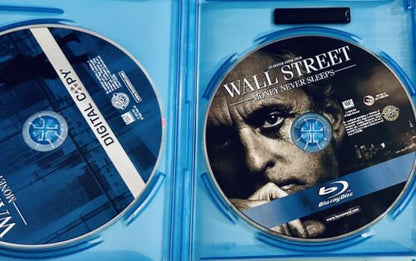 Wall Street: Money Never Sleeps (Blu-ray, 2010) Drama w/ Slipcover 2-Discs*GR1