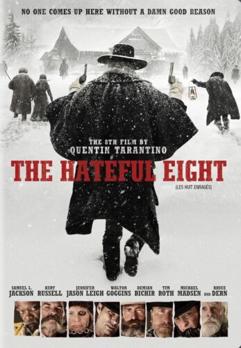 The Hateful Eight (DVD, 2015) Western/Thriller Quentin Tarantino eOne En/Fr*GR2