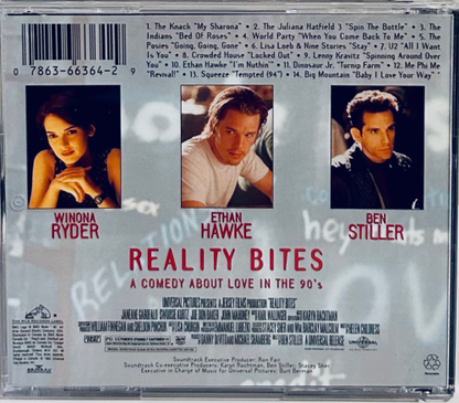 Reality Bites: Original Motion Picture Soundtrack (CD 1996) Universal BMG*001