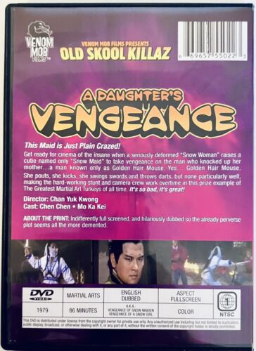 Old Skool Killaz, A Daughter's Vengeance (DVD,1979) ENG Dub Remastered *GR2