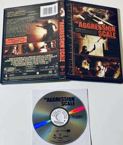 The Aggression Scale (DVD, 2012) ENG/SPN Thriller Anchor Bay RARE OOP *RG3