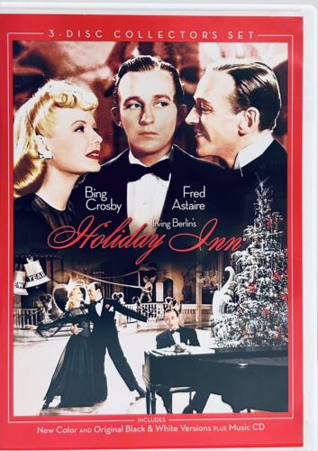 Holiday Inn (DVD 2008) w/ Insert 2-Disc Set 1942 B&W & Colour Musical/Comedy*GR1