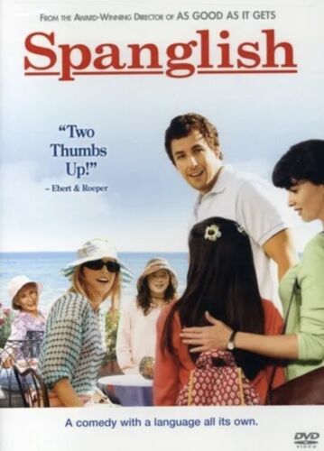 Spanglish (DVD, 2005, Widescreen, Bilingual) Adam Sandler