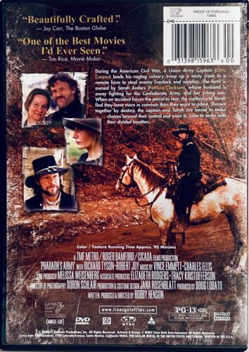 Pharaohs Army (DVD, 2004) Lionsgate ‧ Western/War 1995 VG*001