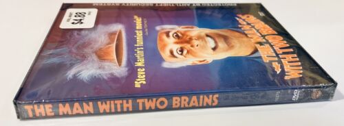 The Man With Two Brains (DVD 1983) Steve Martin Sci-Fi Comedy Snapcase Brand NEW