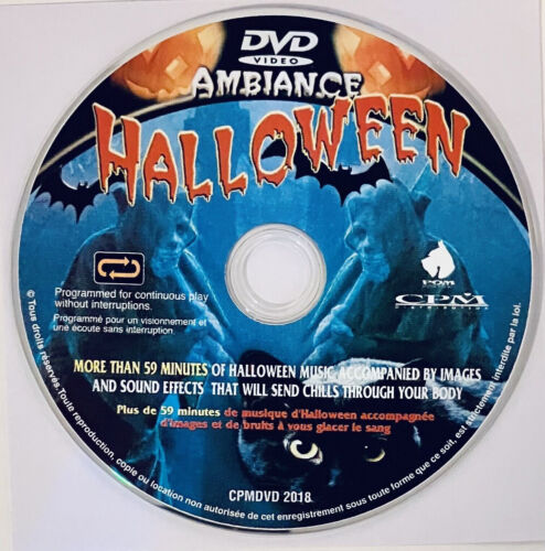 Halloween: A Must for Your Halloween Parties (DVD) Audio Visual Ambiance OOP*RG3