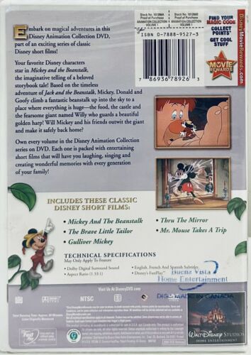 Walt Disney Animation Collection: Volume 1 Mickey and the Beanstalk DVD 1947 NEW