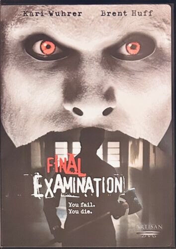 Final Examination (DVD, 2003) w/ Insert Horror/Thriller Artisan OOP *NE1