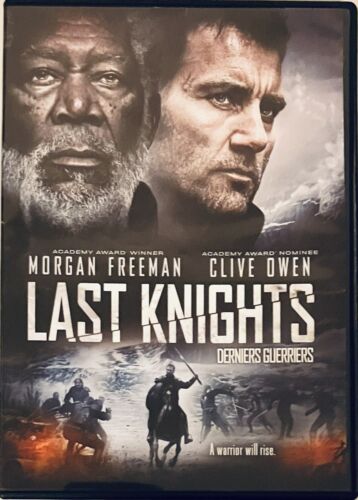 Last Knights (DVD, 2015) Morgan Freeman, Clive Owen Bilingual *GR3