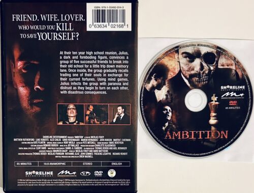 Ambition (DVD, 2009) Thriller Shoreline Widescreen 2005*NE1