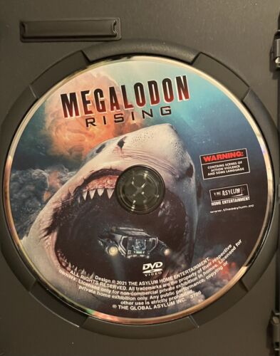 Megalodon Rising (DVD 2021) w/ Slipcover Region 1 Horror Shark Tom Sizemore