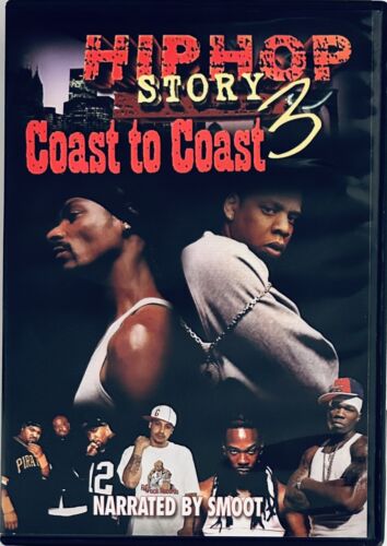 Hip-Hop Story 3: Coast to Coast (DVD, 2004) w/ Booklet 50 Cent, Snoop Dogg*GR1