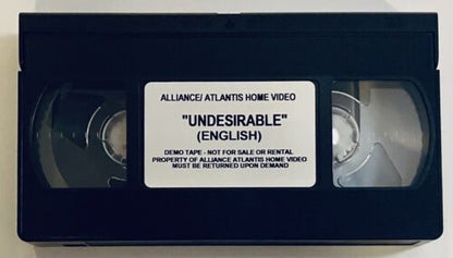 Undesirable (VHS 1992) aka With A Vengeance, Thriller SCREENER RARE TV Movie*GR1