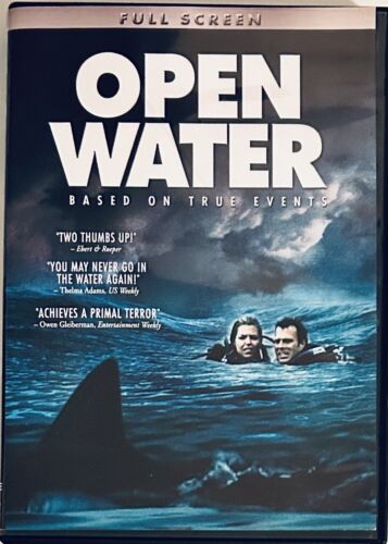 Open Water (DVD, 2004) Full Screen Horror Thriller Shark Lionsgate *NE1