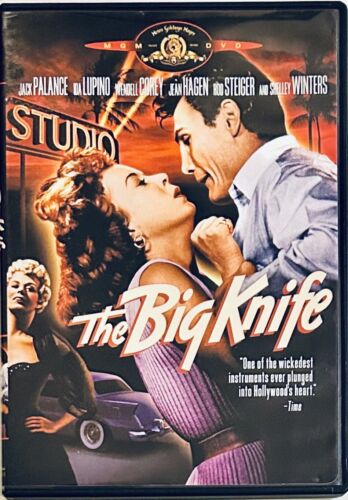 The Big Knife (DVD, 1955) Jack Palance Shelley Winters B&W MGM OOP *GR1