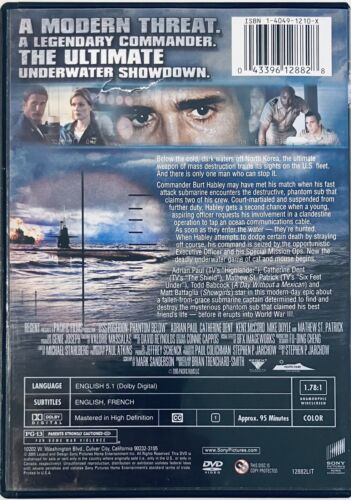 USS Poseidon: Phantom Below (DVD, 2006) Bilingual Catherine Dent w/ Insert **GR3