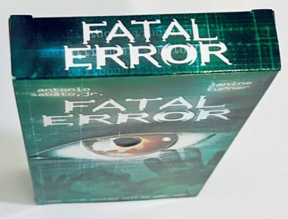 Fatal Error (VHS, 1999) Horror Sci-Fi Antonio Sabato Jr Artisan TV Movie *GR1