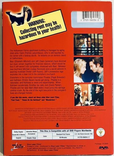 Hollywood Palms (DVD, 2011) w/ Slipcover Blue Laser Films Comedy 2001 OOP NEW