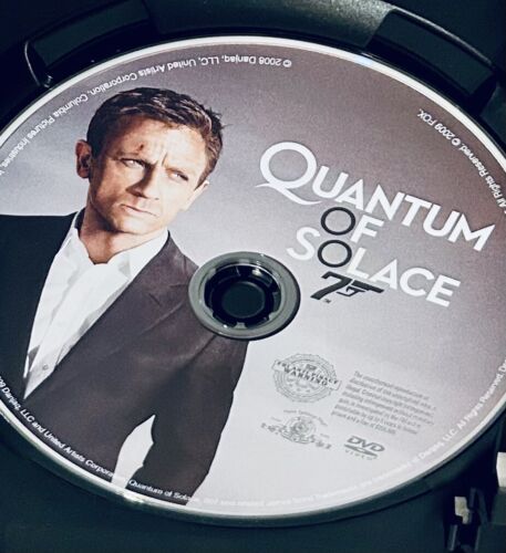 Quantum Of Solace (DVD, 2008) James Bond Blockbuster Rental Widescreen*BF1