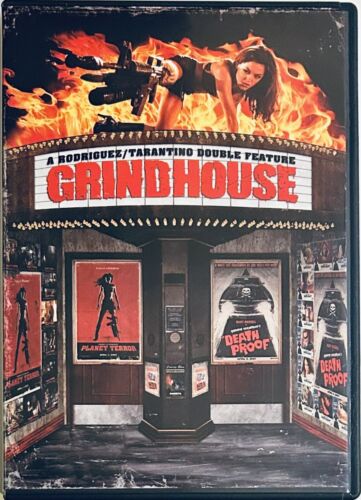 Grindhouse (DVD 2010) 2-Disc Collector’s Edition w/ RARE Slipcover Tarantino OOP