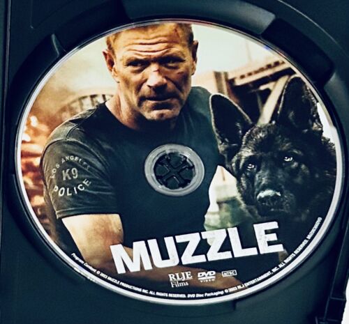 Muzzle (DVD 2023) Action/Thriller Aaron Eckhart Stephen Lang RLJE Films*GR1