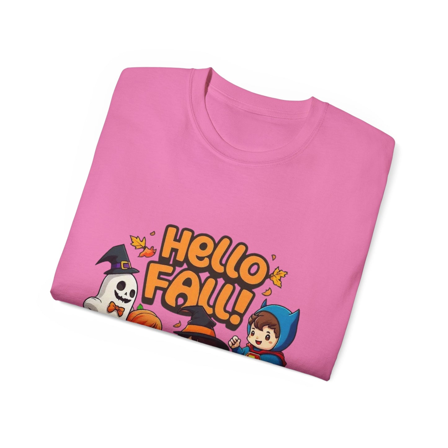 Hello Fall Design Unisex Ultra Cotton Tee